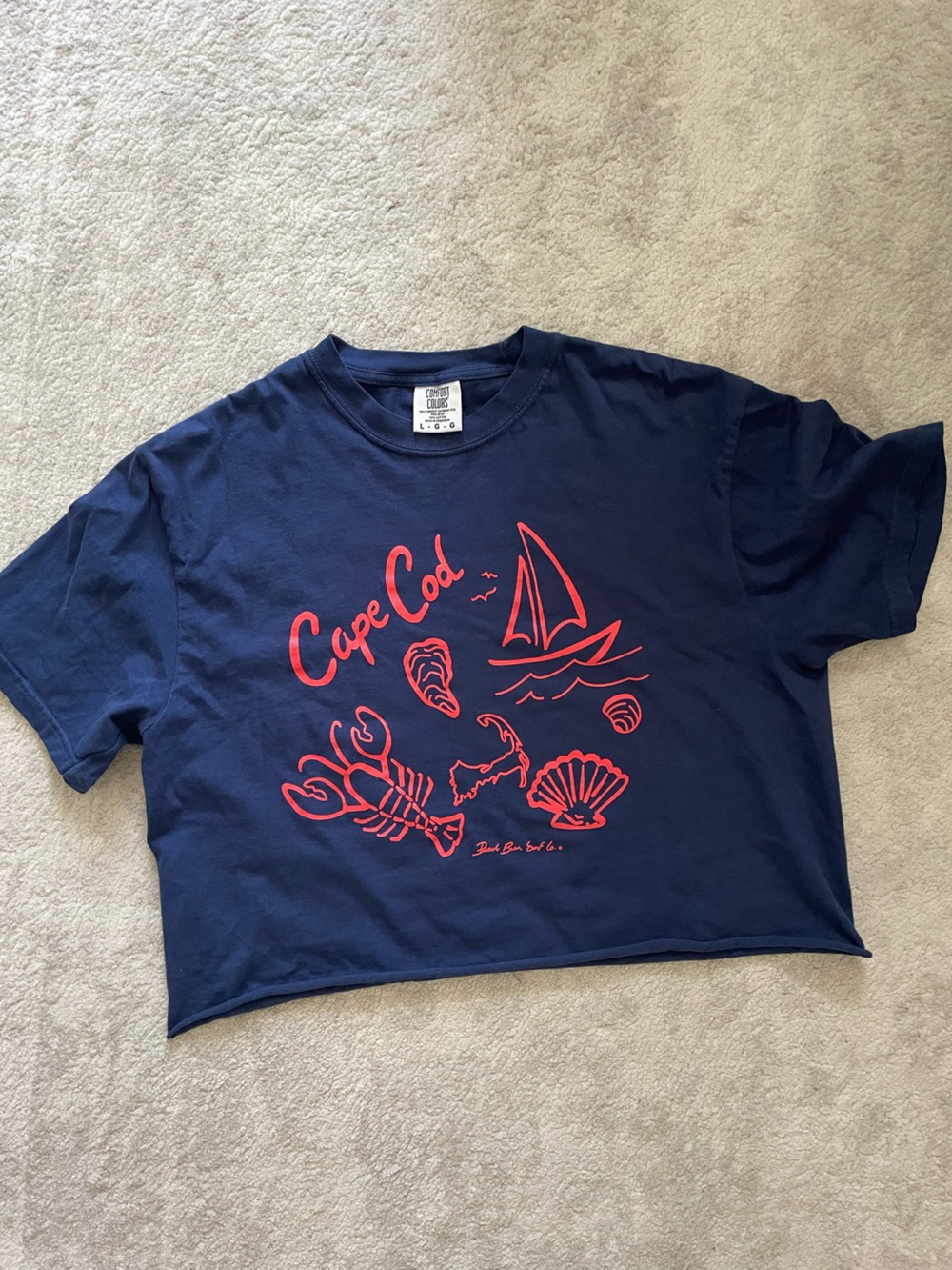 Cape Cod Slight Cropped Tee